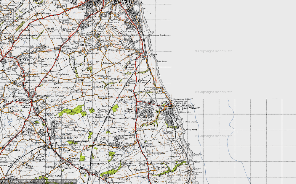 Old Map of Northlea, 1947 in 1947