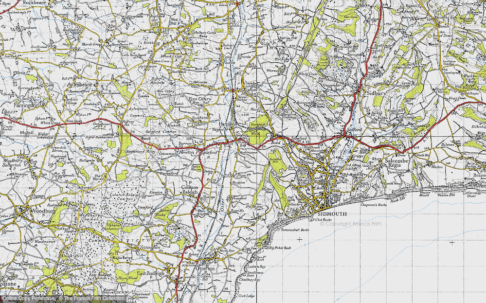 Old Map of Northmostown, 1946 in 1946