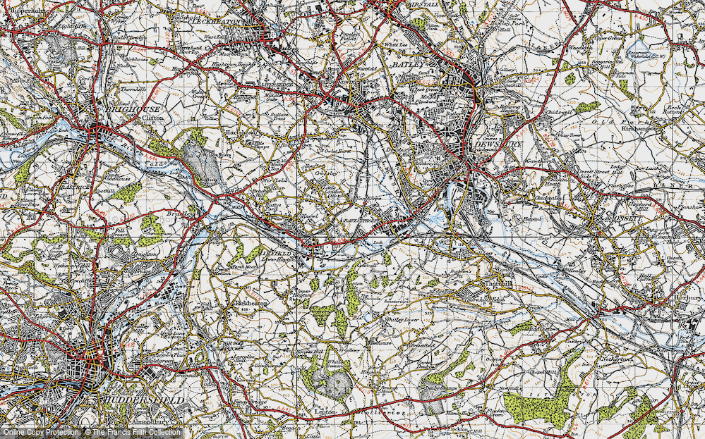 Old Map of Northorpe, 1947 in 1947