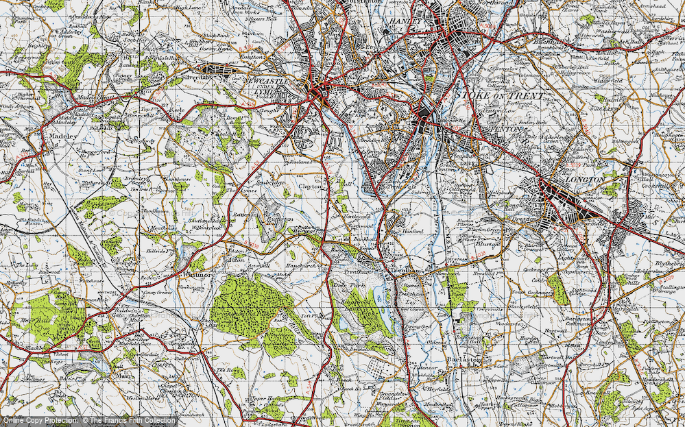Old Map of Northwood, 1946 in 1946