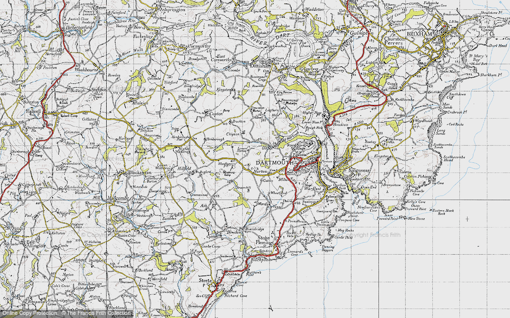 Old Map of Norton, 1946 in 1946