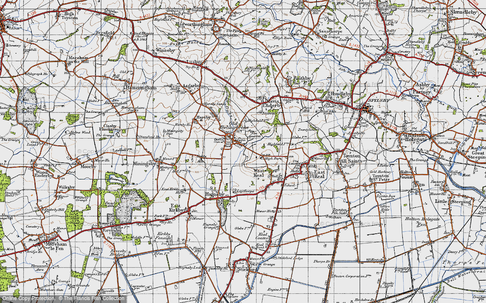 Old Map of Old Bolingbroke, 1946 in 1946