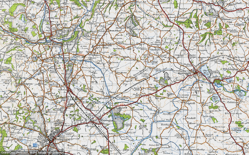 Old Maps of Old Marton, Shropshire - Francis Frith