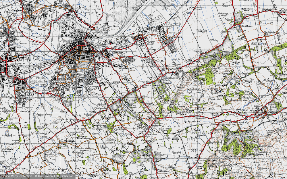 Old Map of Ormesby, 1947 in 1947