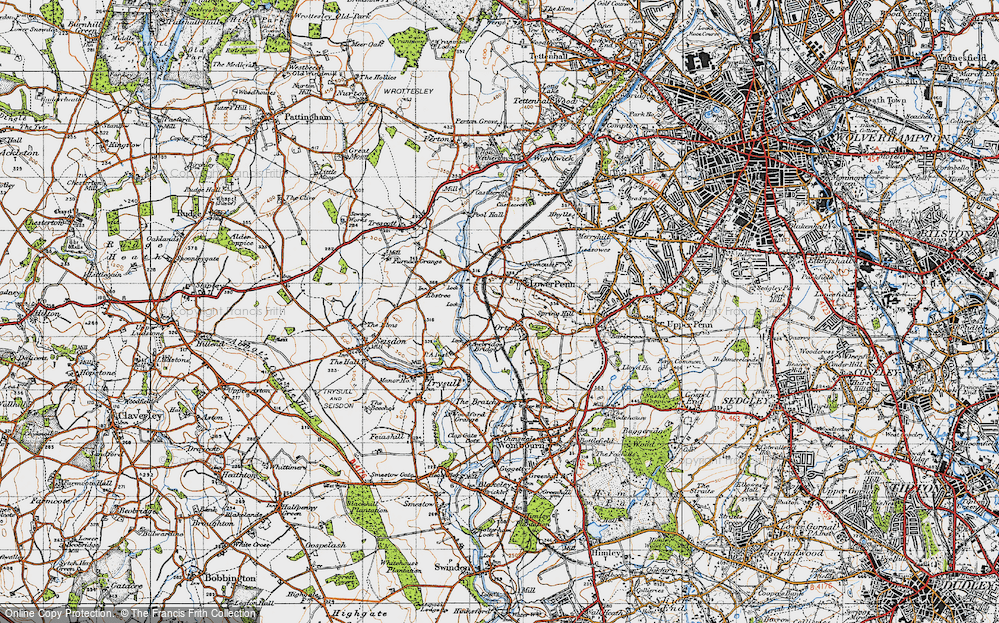 Old Map of Orton, 1946 in 1946