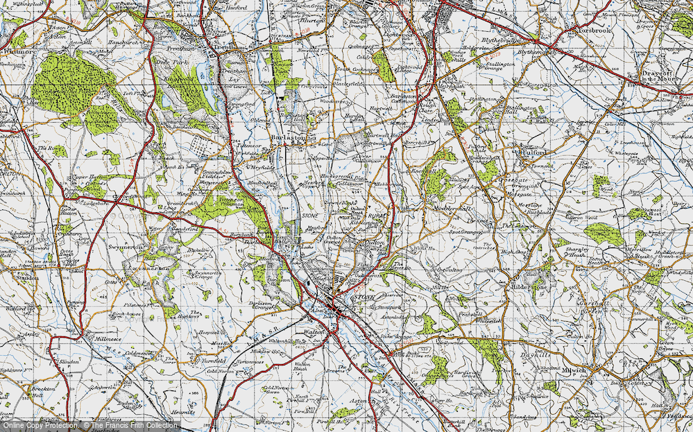Old Map of Oulton Heath, 1946 in 1946