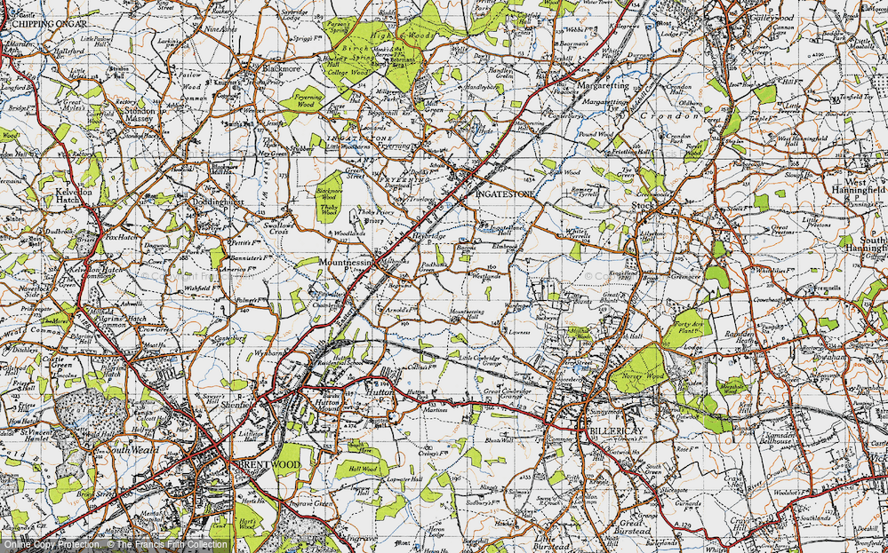 Padham's Green, 1946