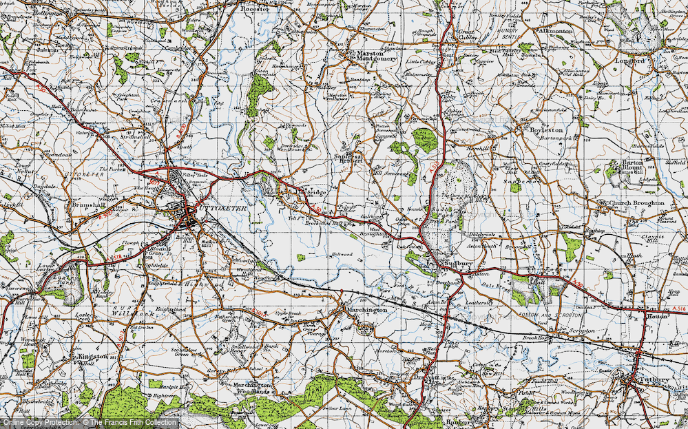 Old Map of Palmer Moor, 1946 in 1946