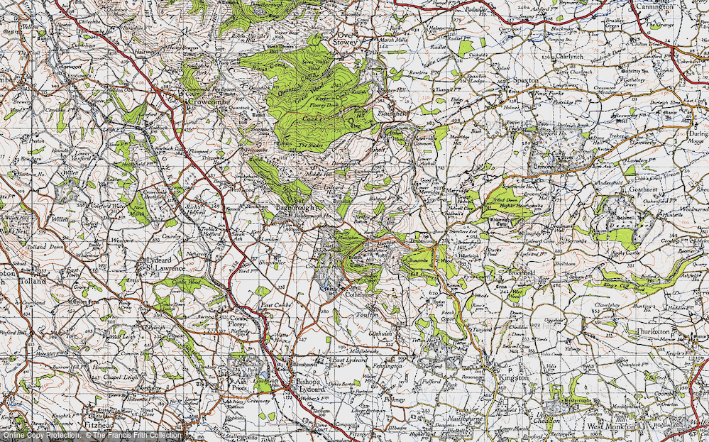 Old Map of Park End, 1946 in 1946