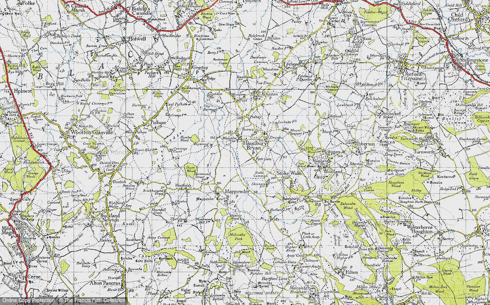 Old Map of Park Gate, 1945 in 1945