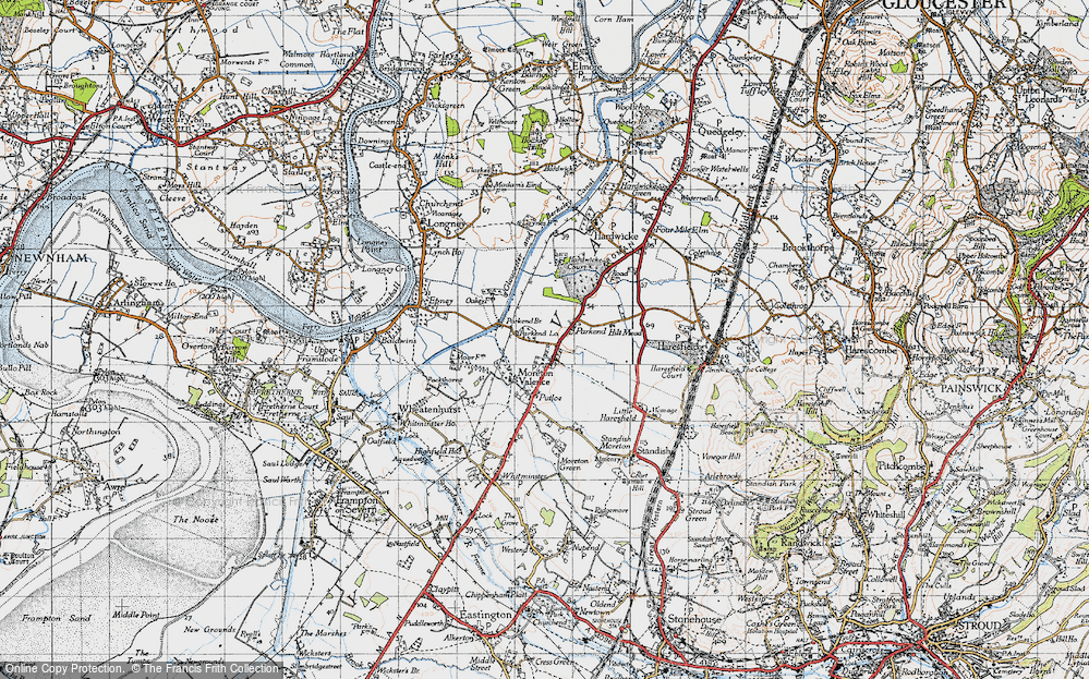 Old Map of Parkend, 1946 in 1946
