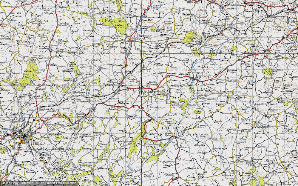 Old Map of Parkengear, 1946 in 1946