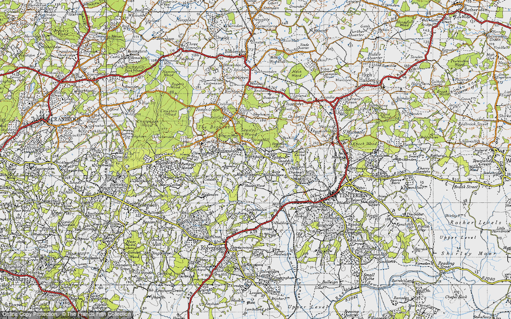 Old Map of Parkgate, 1940 in 1940