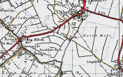 Old map of Pathe in 1945