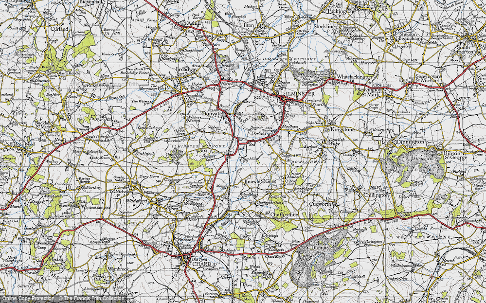 Old Map of Peasmarsh, 1945 in 1945
