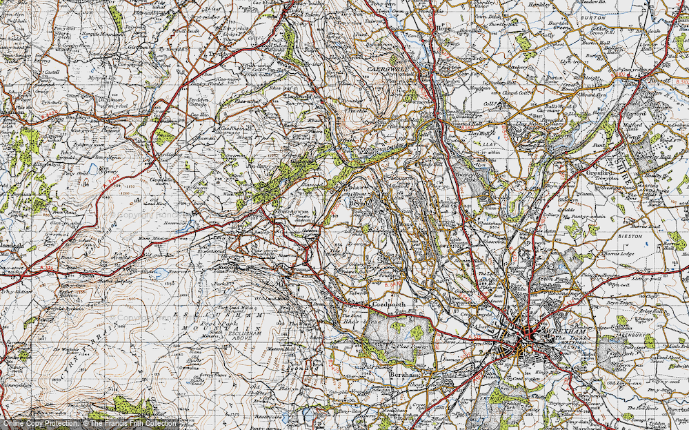 Old Map of Pen-rhos, 1947 in 1947