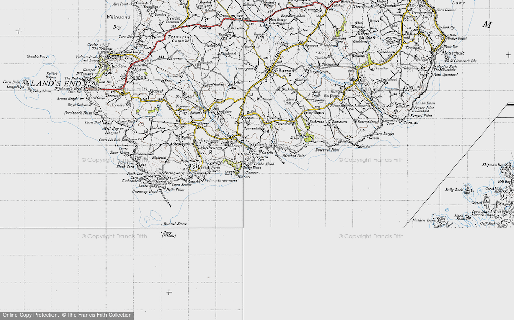 Penberth Cove, 1946