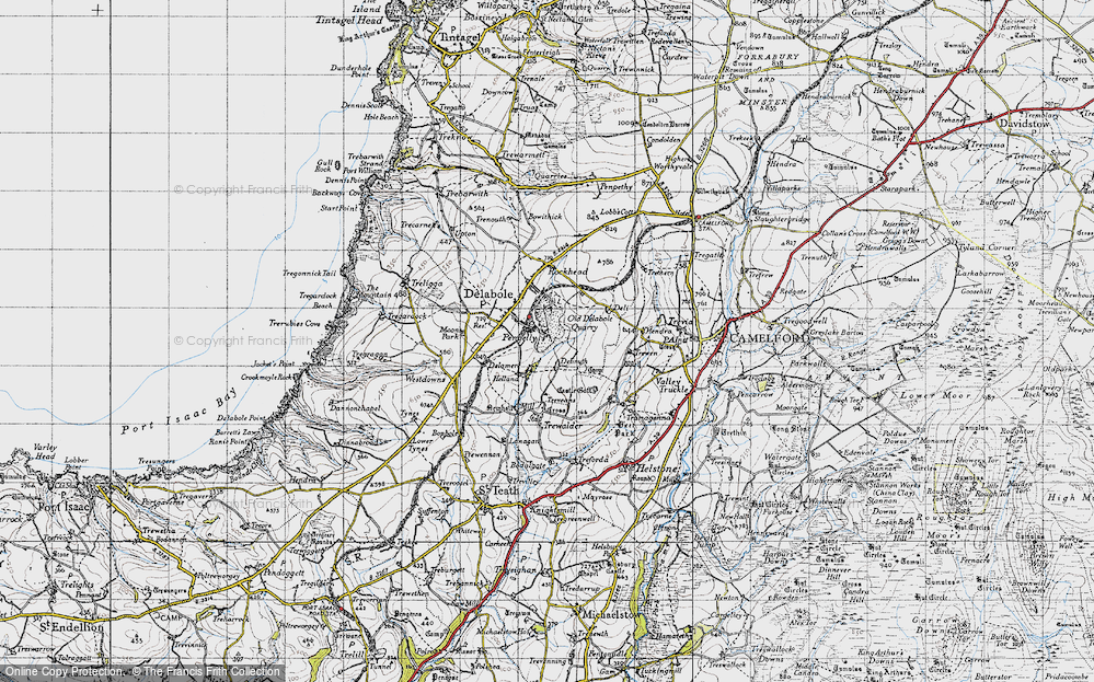 Old Map of Pengelly, 1946 in 1946