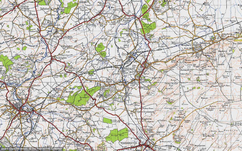 Old Map of Penleigh, 1946 in 1946