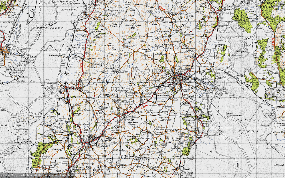 Old Maps Of Pennington, Cumbria - Francis Frith