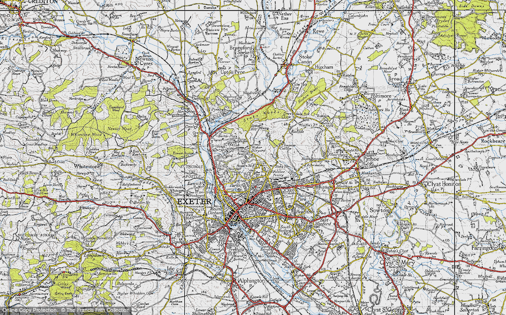 Old Map of Pennsylvania, 1946 in 1946