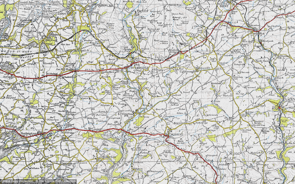 Old Map of Penquit, 1946 in 1946
