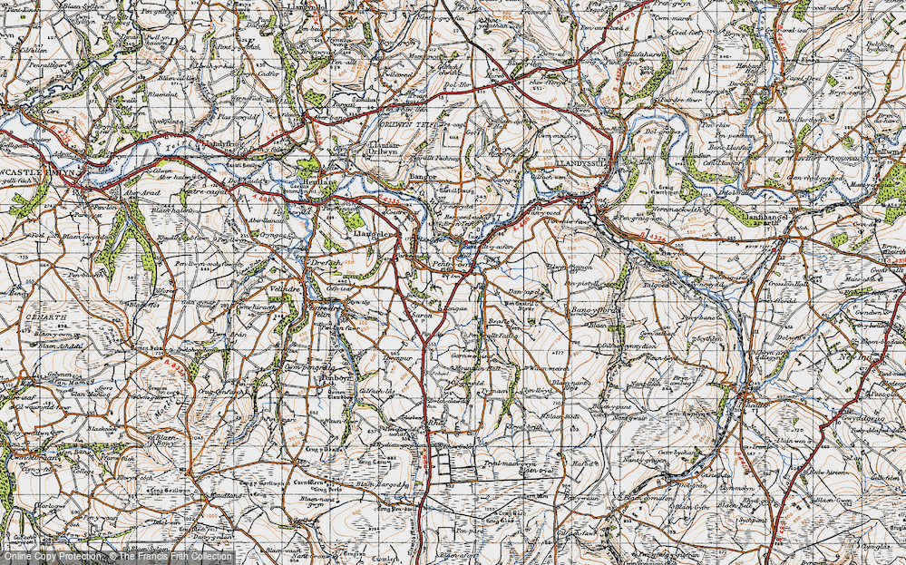 Pentre-cwrt, 1947