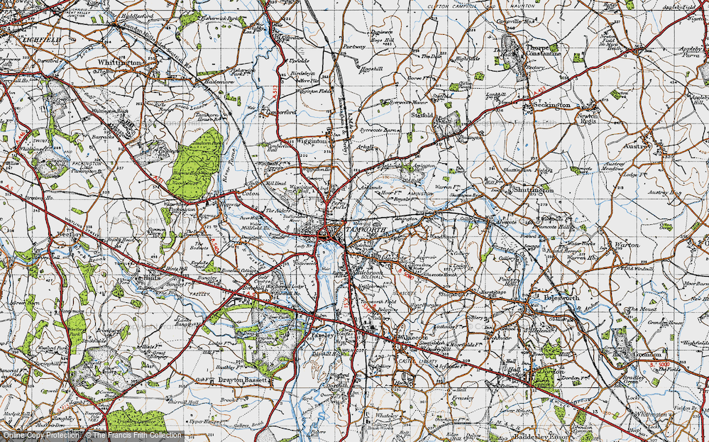 Old Map of Perry Crofts, 1946 in 1946