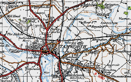 Old map of Perry Crofts in 1946