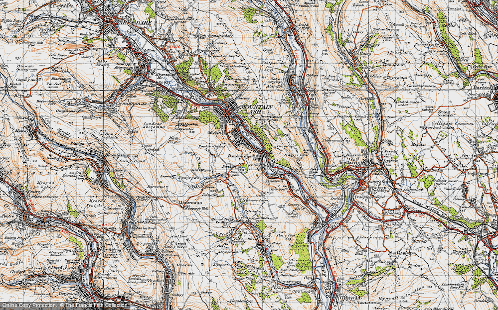 Old Map of Perthcelyn, 1947 in 1947