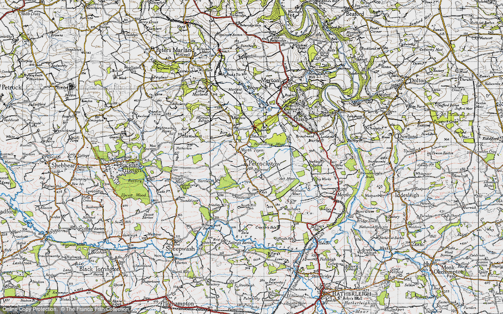 Petrockstowe, 1946