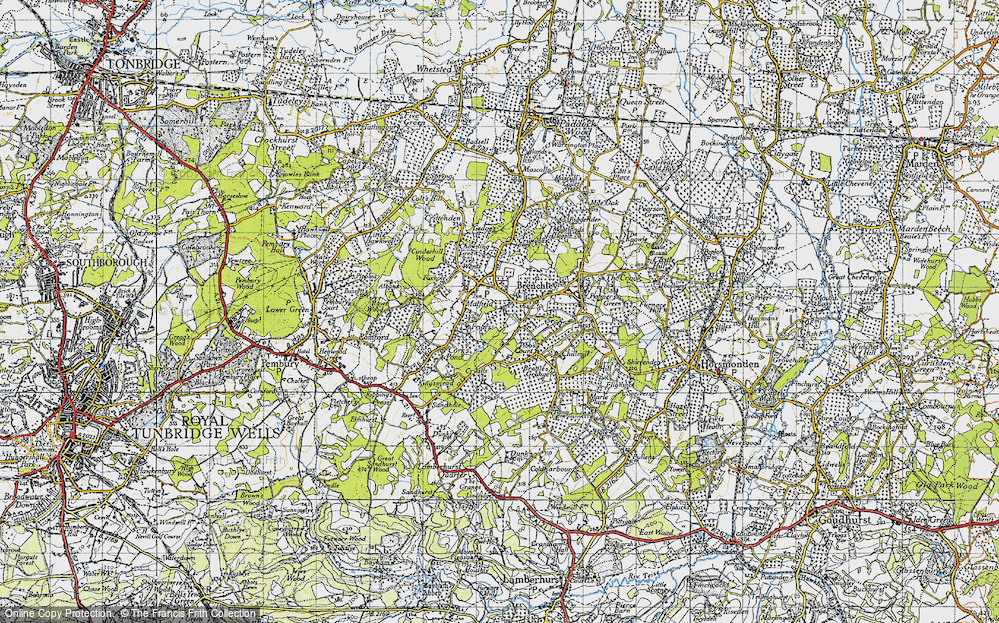 Old Map of Petteridge, 1946 in 1946