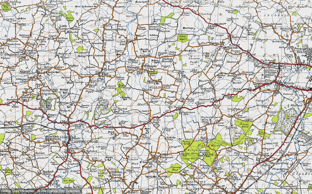 Old Map of Pigstye Green, 1946 in 1946