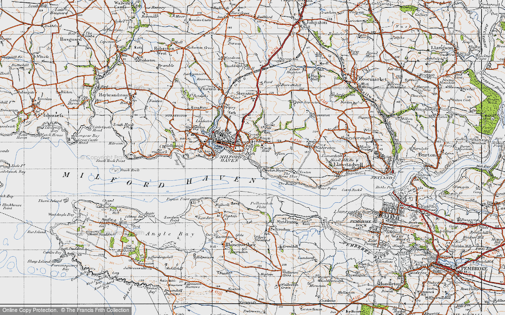 Historic Ordnance Survey Map of Pill, 1946 - Francis Frith