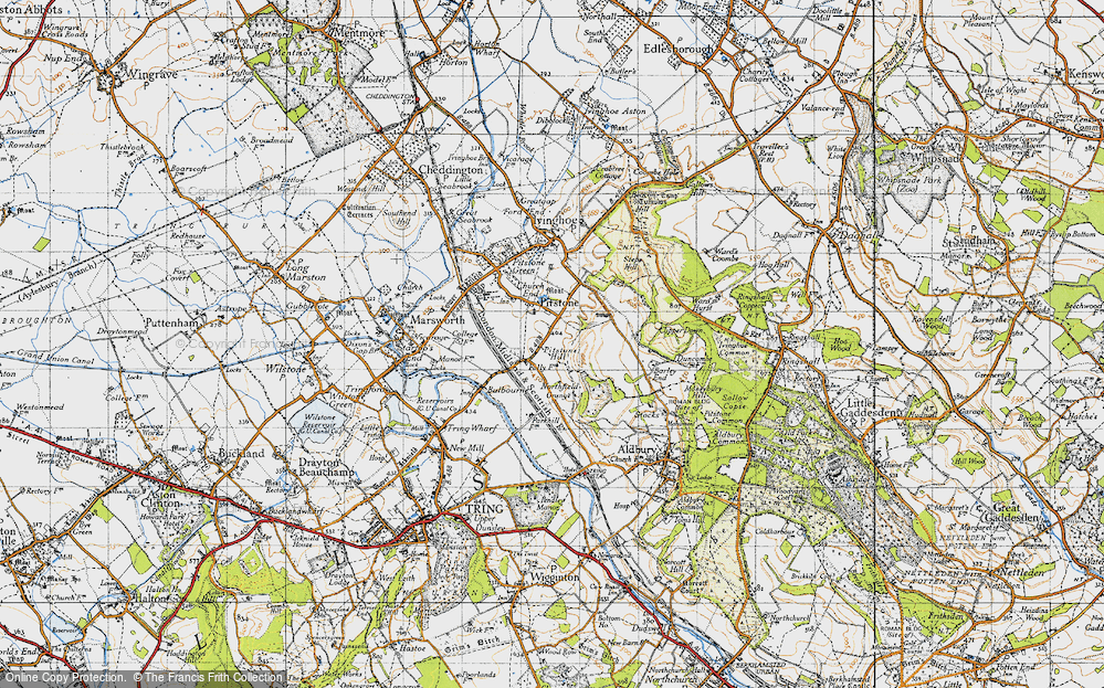 Old Map of Pitstone, 1946 in 1946