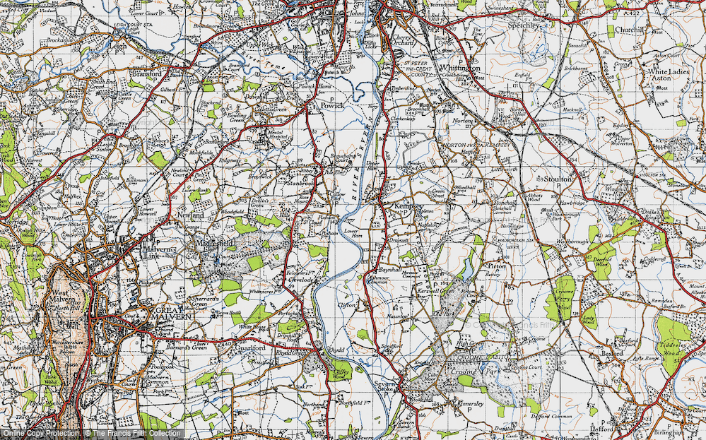 Old Map of Pixham, 1947 in 1947