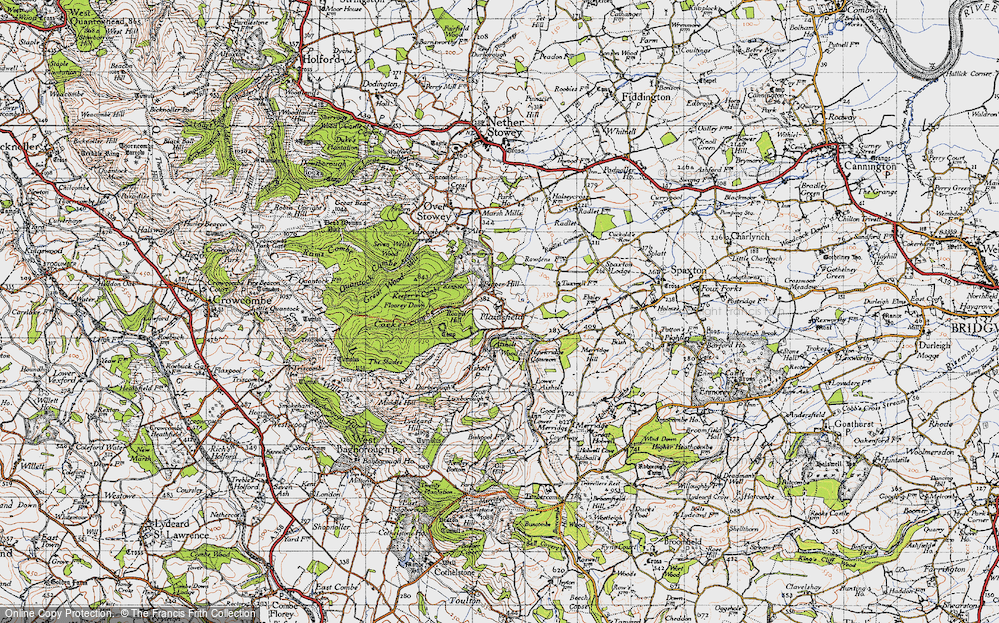 Old Map of Plainsfield, 1946 in 1946