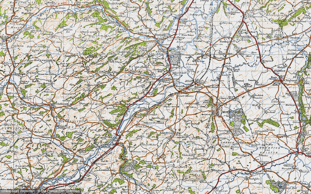 Old Map of Plas Meredydd, 1947 in 1947