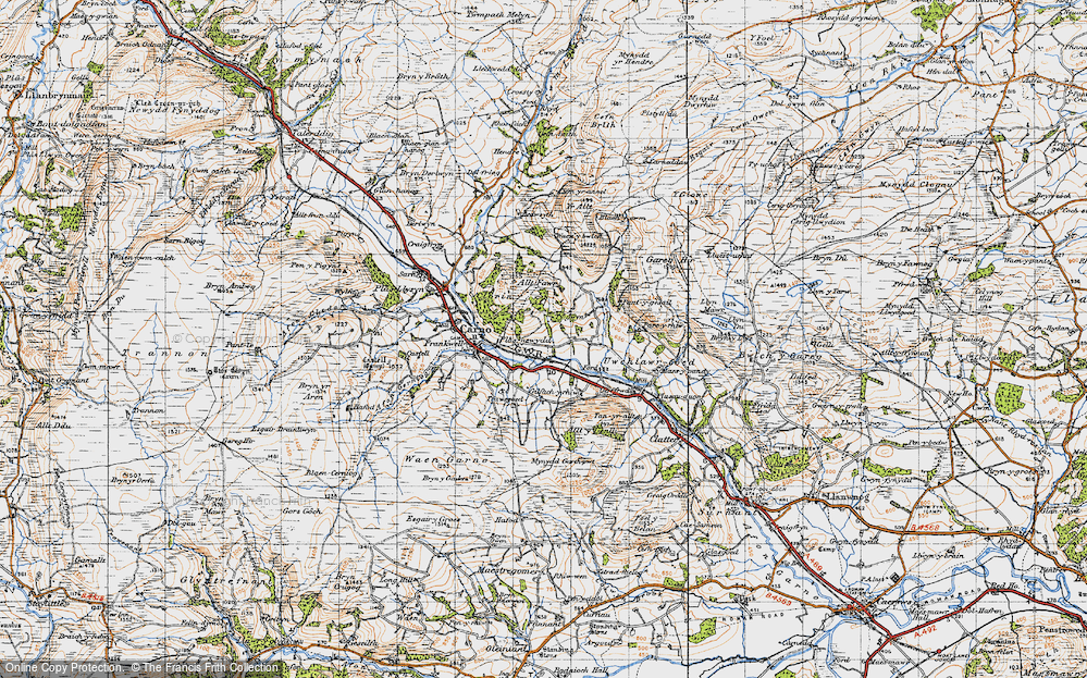 Old Map of Plasnewydd, 1947 in 1947