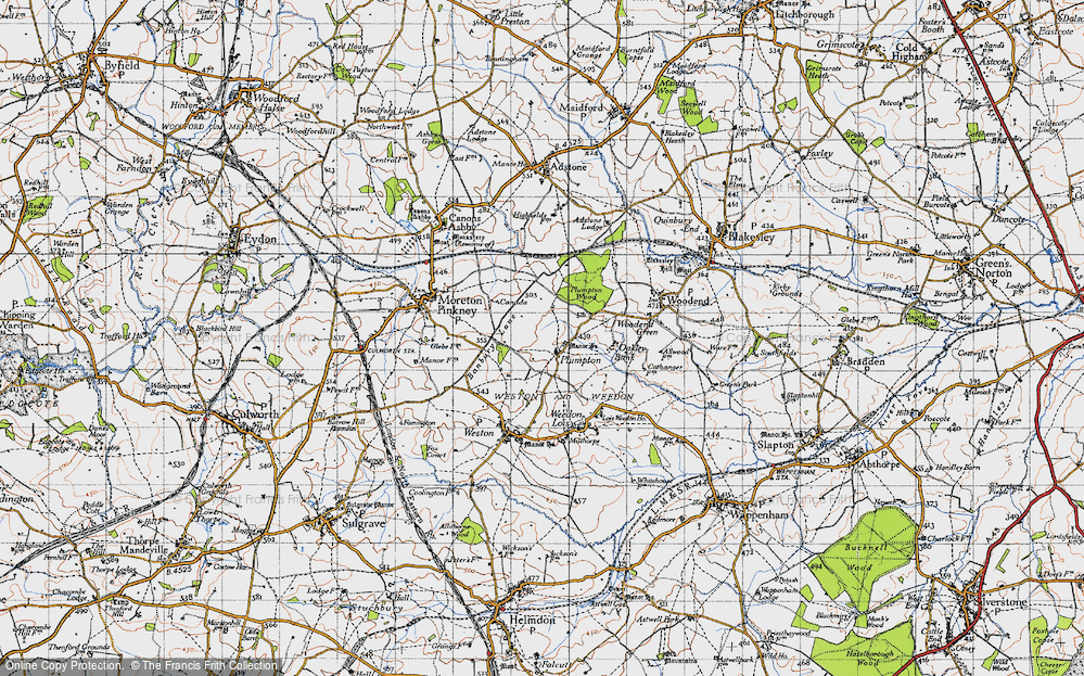 Old Map of Plumpton, 1946 in 1946