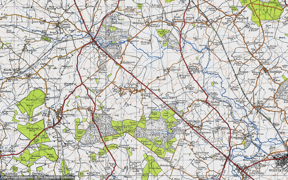 Old Map of Plumpton End, 1946 in 1946