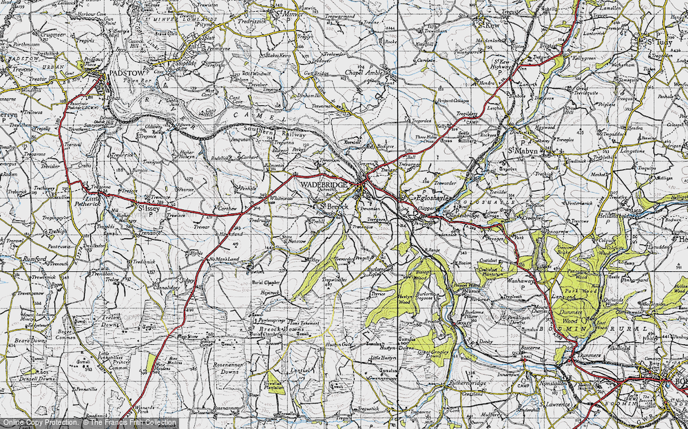 Old Map of Polmorla, 1946 in 1946