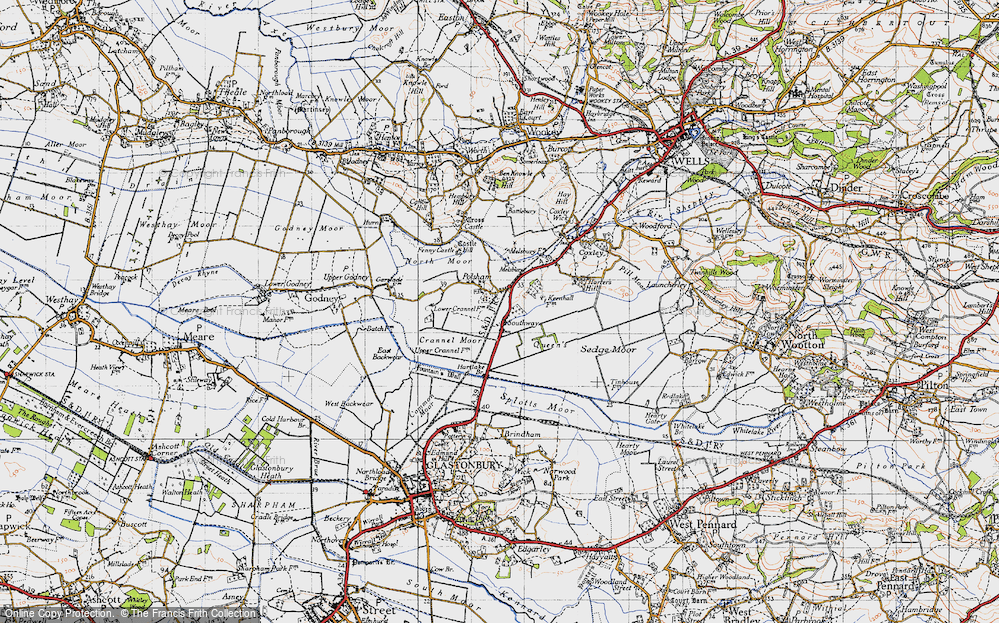 Old Map of Polsham, 1946 in 1946