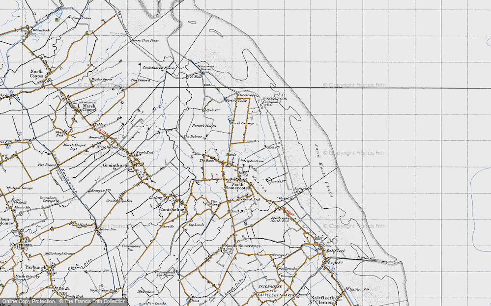 Old Map of Poplar Grove, 1946 in 1946