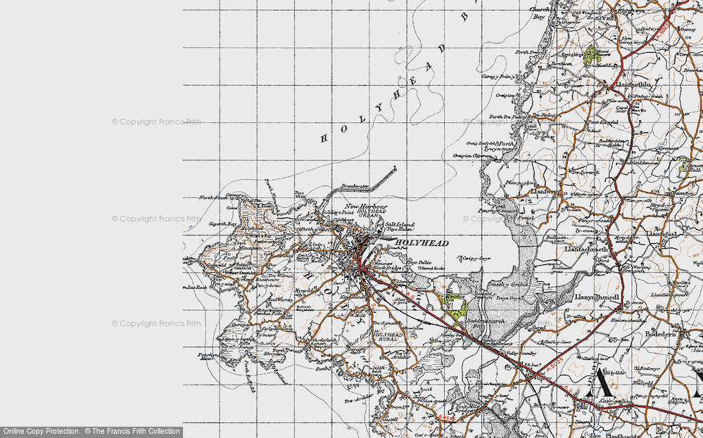 Old Map of Porth-y-felin, 1947 in 1947