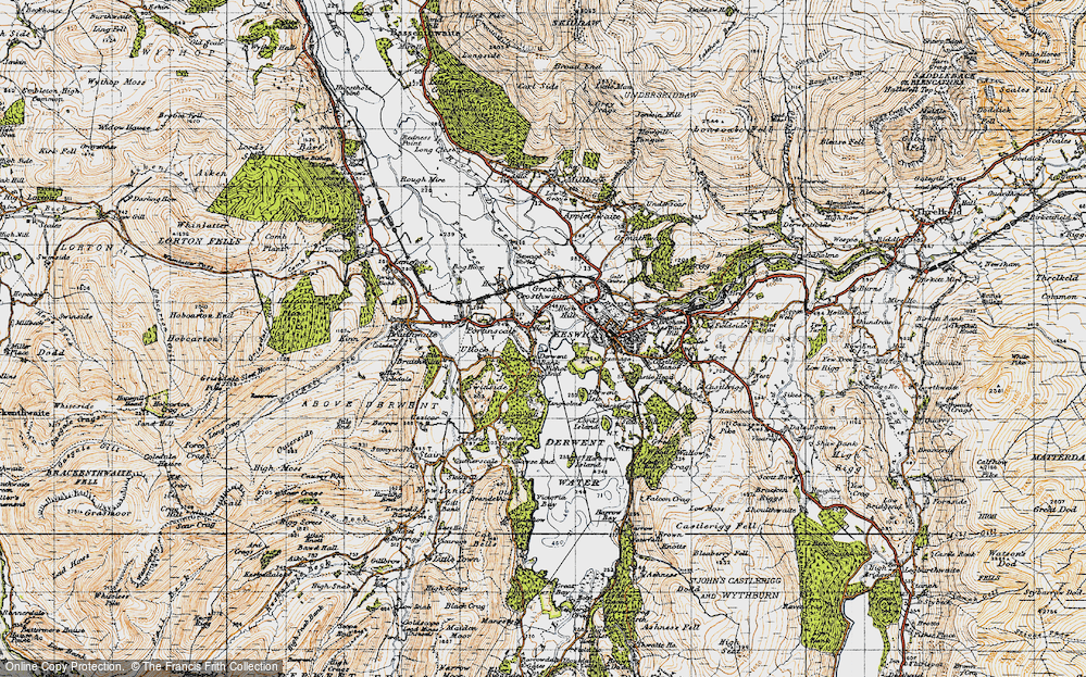 Old Map of Portinscale, 1947 in 1947