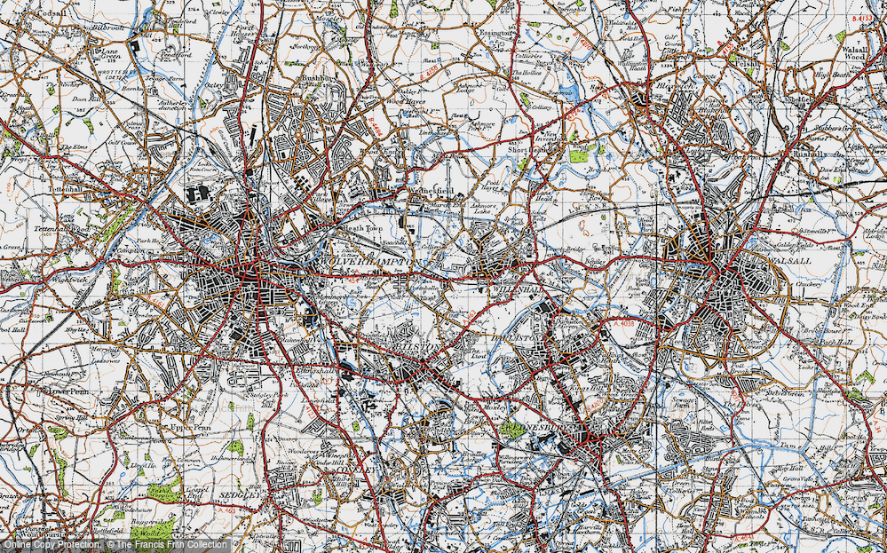 Old Map of Portobello, 1946 in 1946