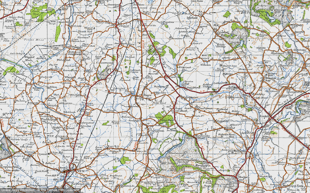 Prees Wood, 1947
