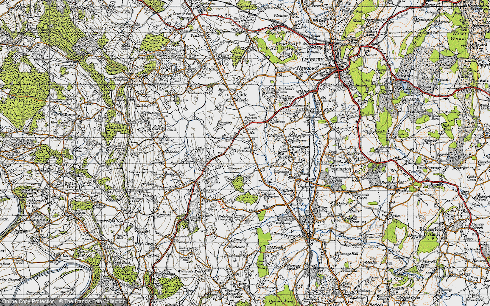 Old Map of Preston, 1947 in 1947