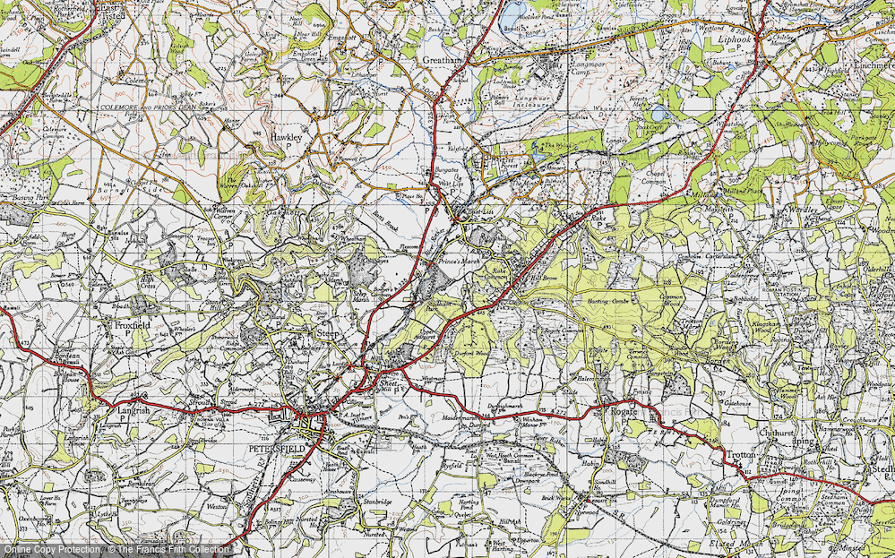 Old Map of Prince's Marsh, 1940 in 1940